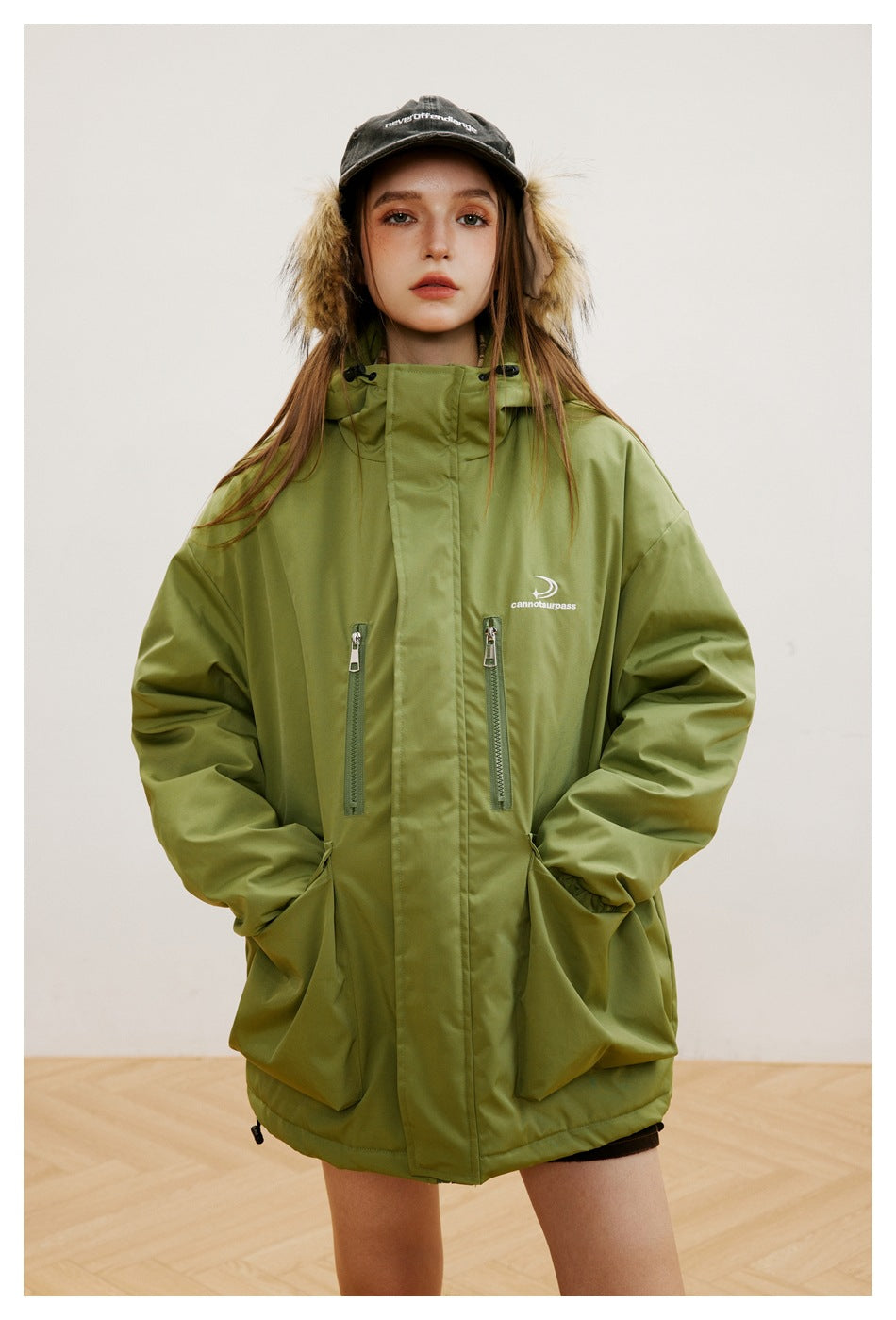 Fonksiyonel Unisex Parka Mont