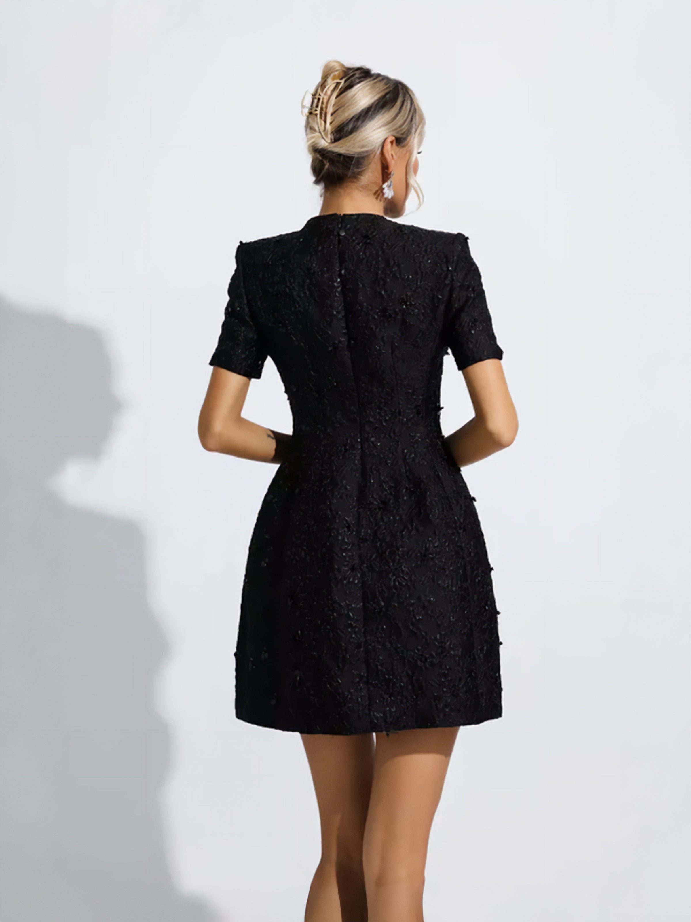 Floral Sade Elbise