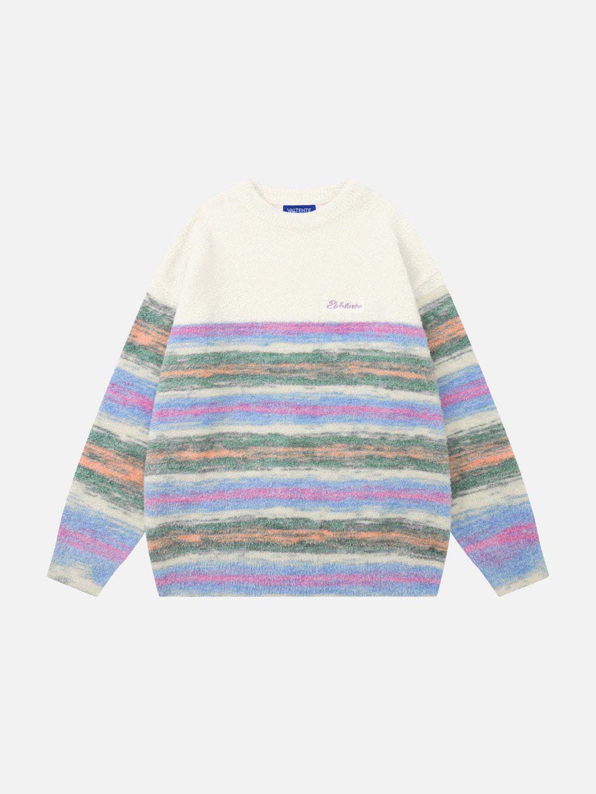 Colorful Stripes Unisex Kazak