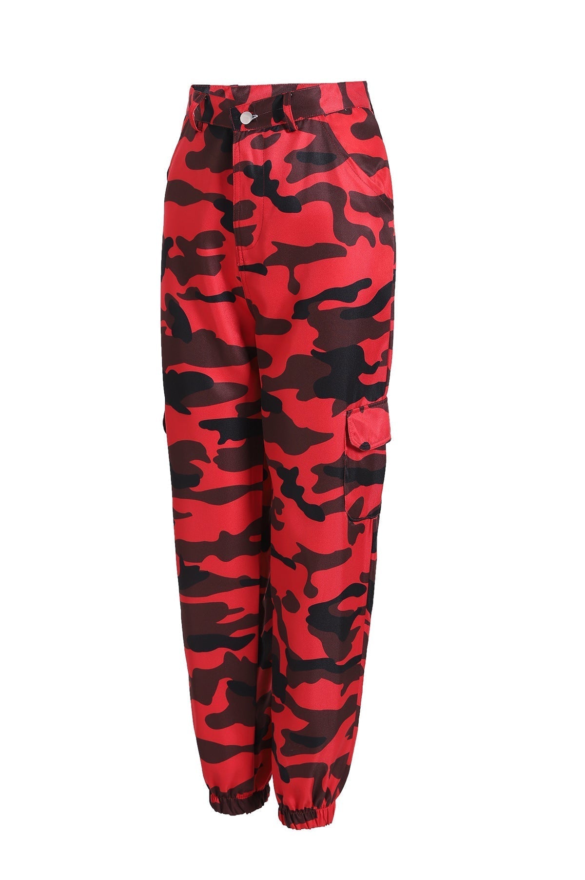 Y2K Camo Pantolon