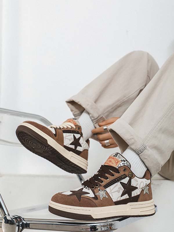 Brown Star Kadın Sneaker