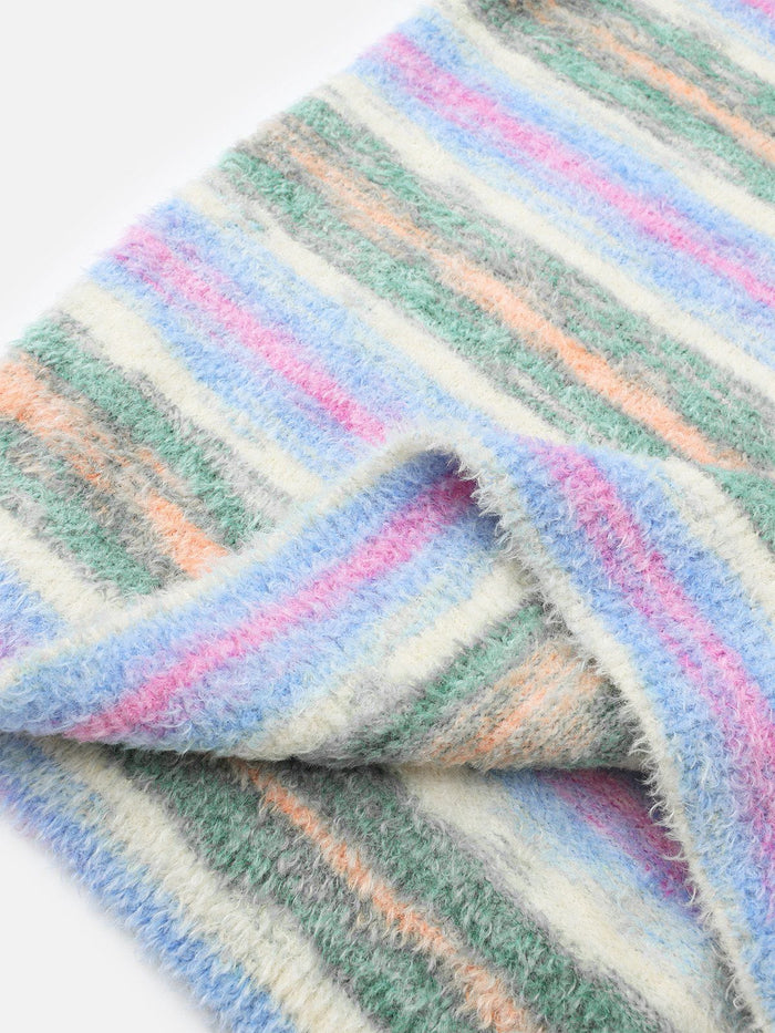 Colorful Stripes Unisex Kazak